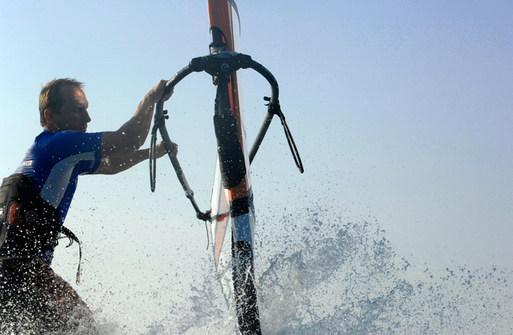 Windsurfer auf Rhodos